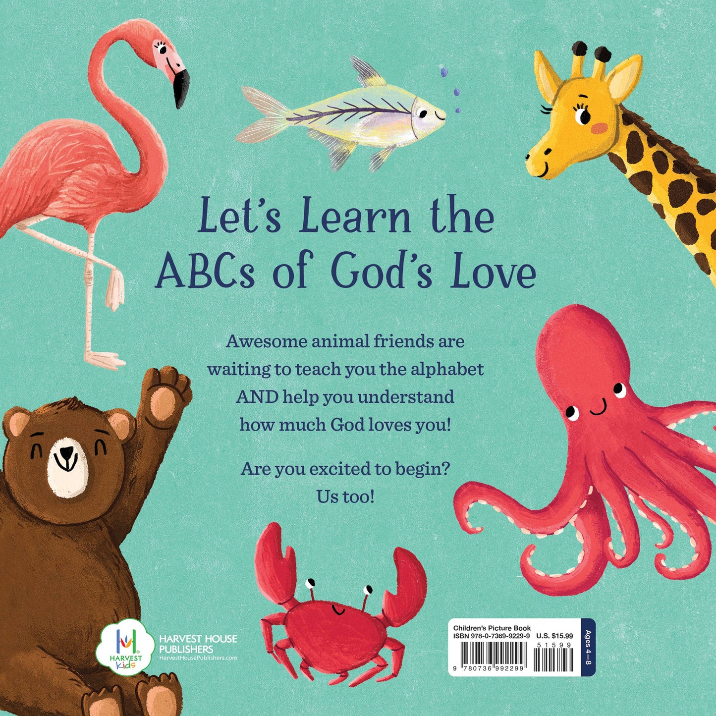 God Loves Me from A to Z | Board Book