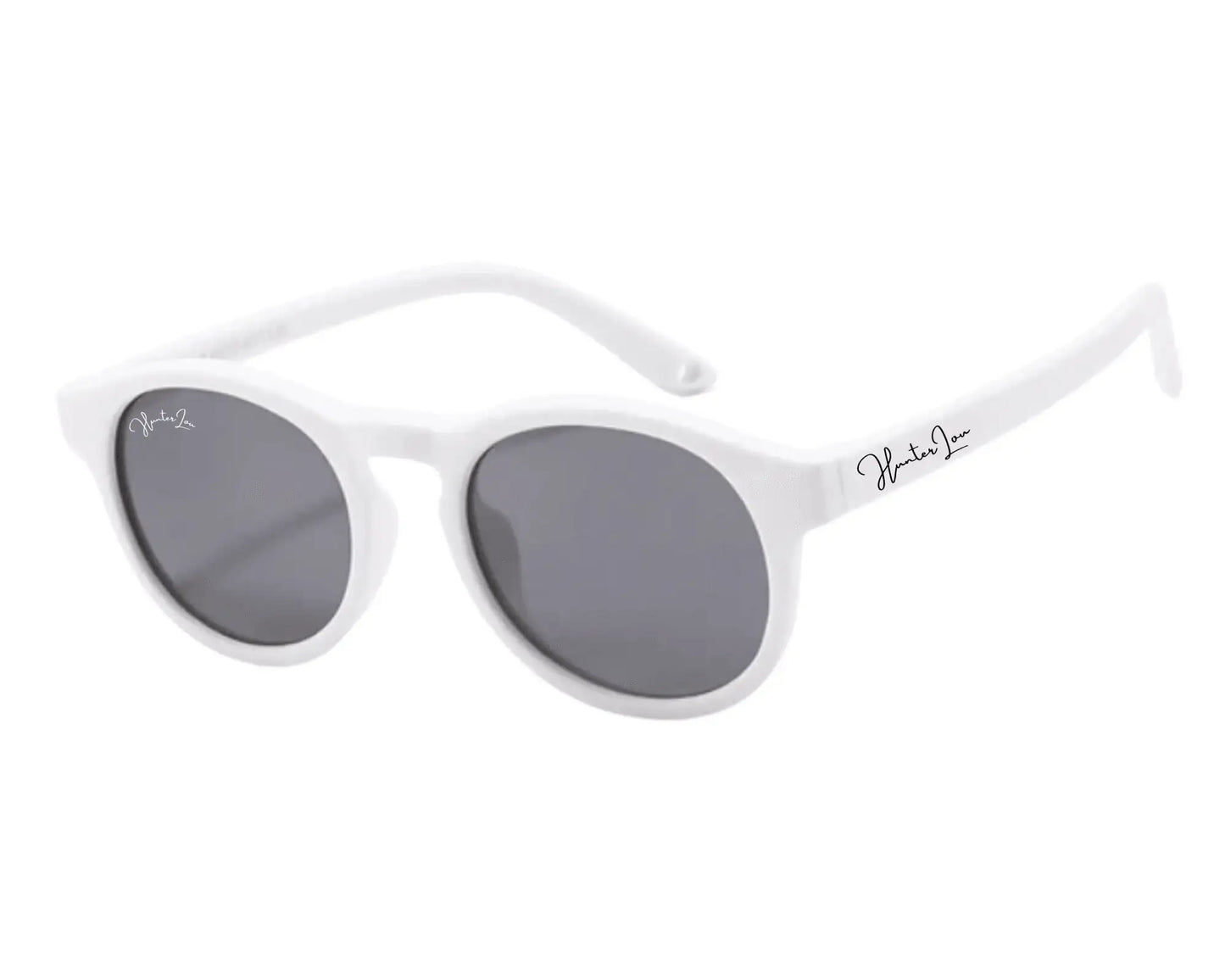 Baby Bendi Polarized Sunglasses | White Cloud