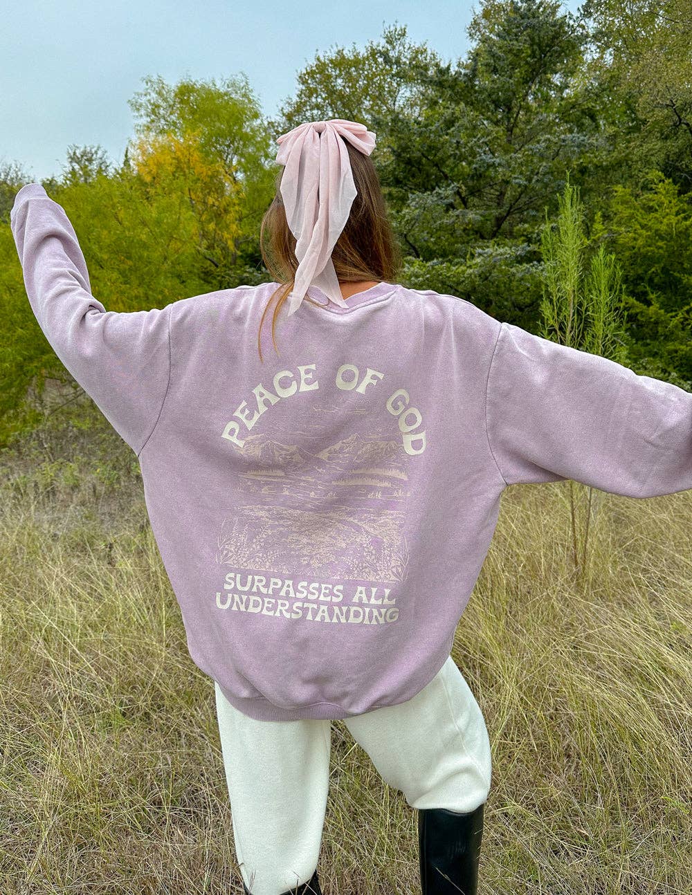 Peace of God Unisex Adult Crewneck