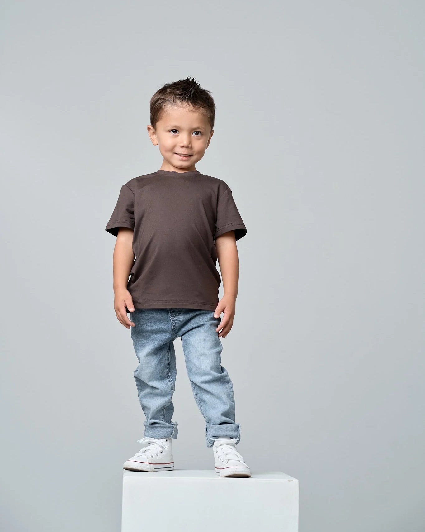 Bamboo Tee | Brown