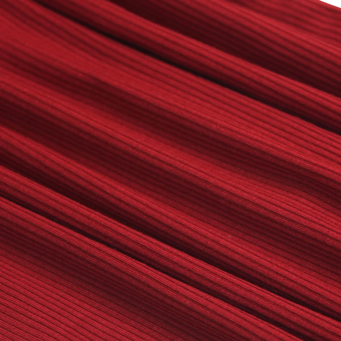 Adult Ribbed Bamboo Straight Leg Pants | Berry Red
