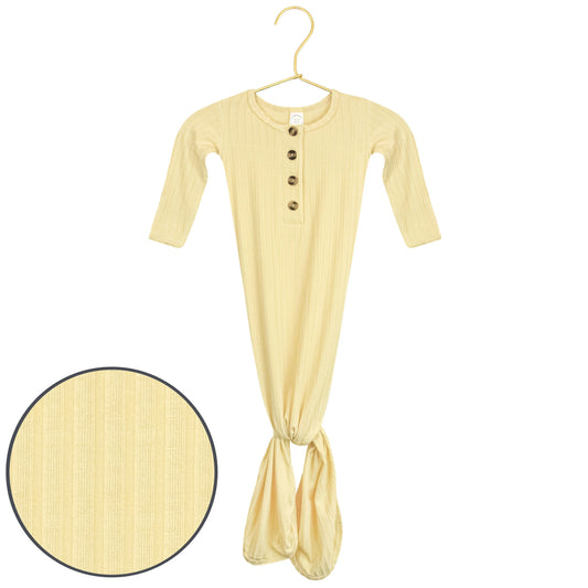 Ribbed Knotted Gown | Birdie