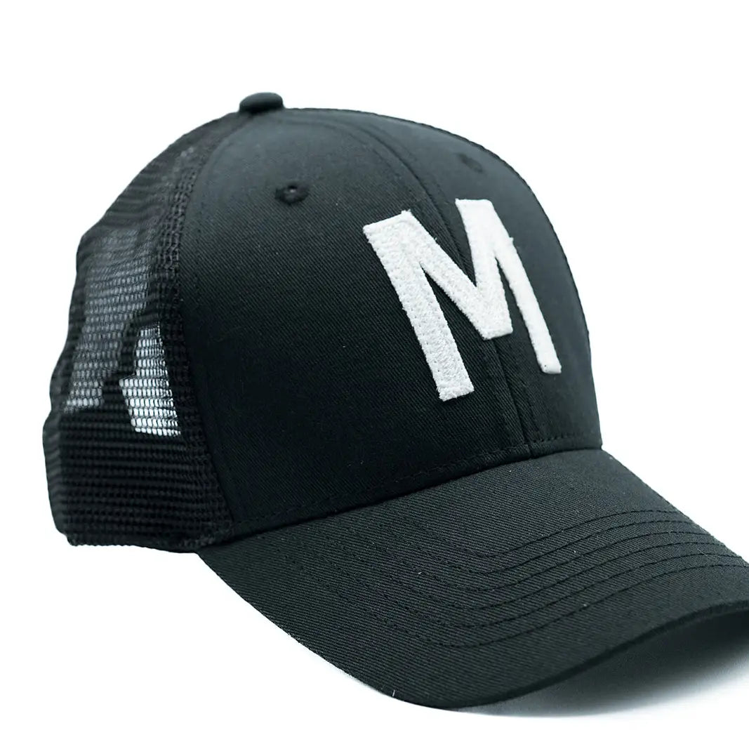 Letter Snapback Mesh Hat | Pre-Order Only!