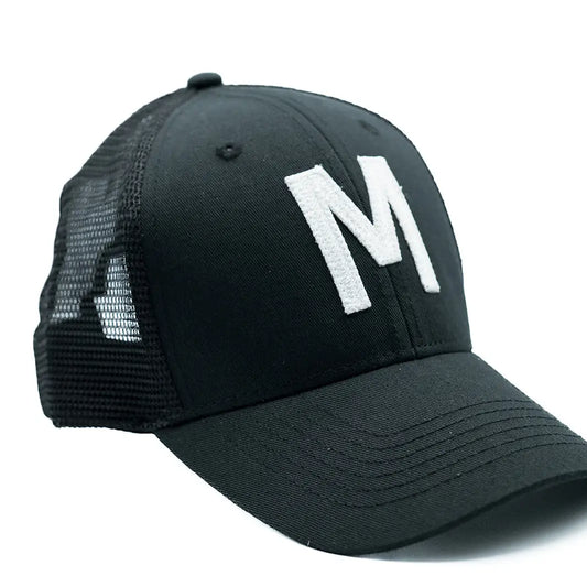 Letter Snapback Mesh Hat | Pre-Order Only!