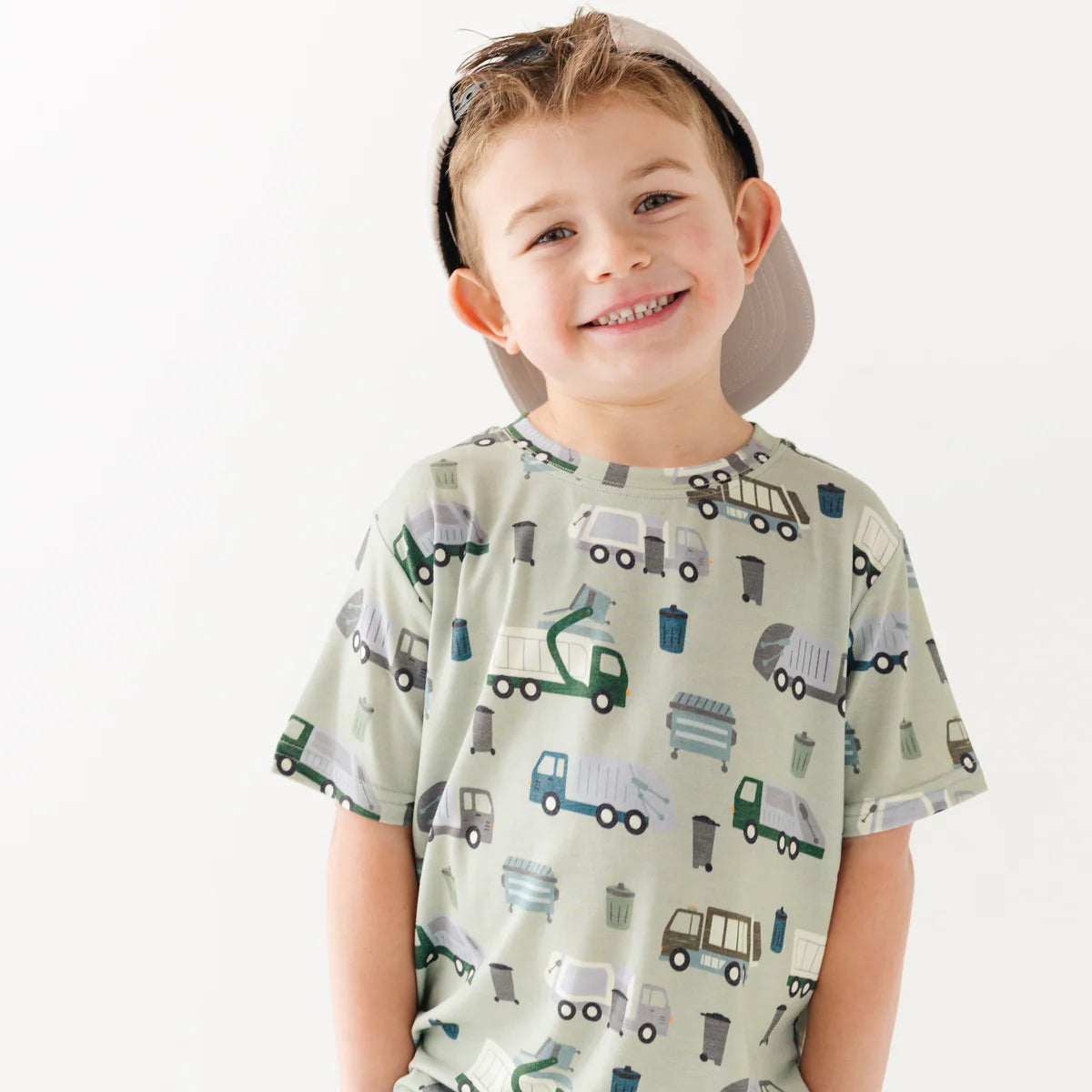 Trash Trucks Bamboo Tee