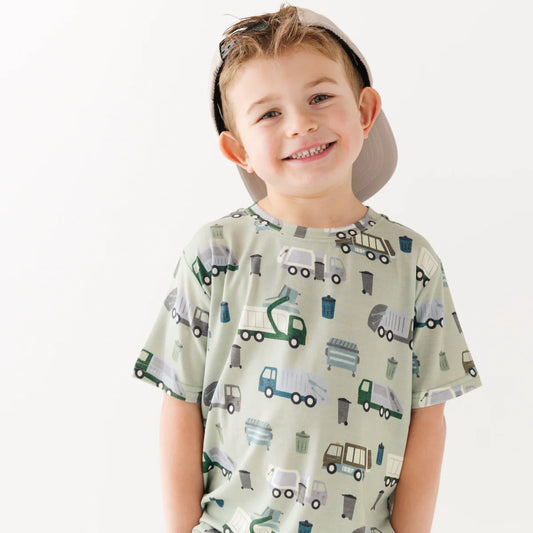 Trash Trucks Bamboo Tee