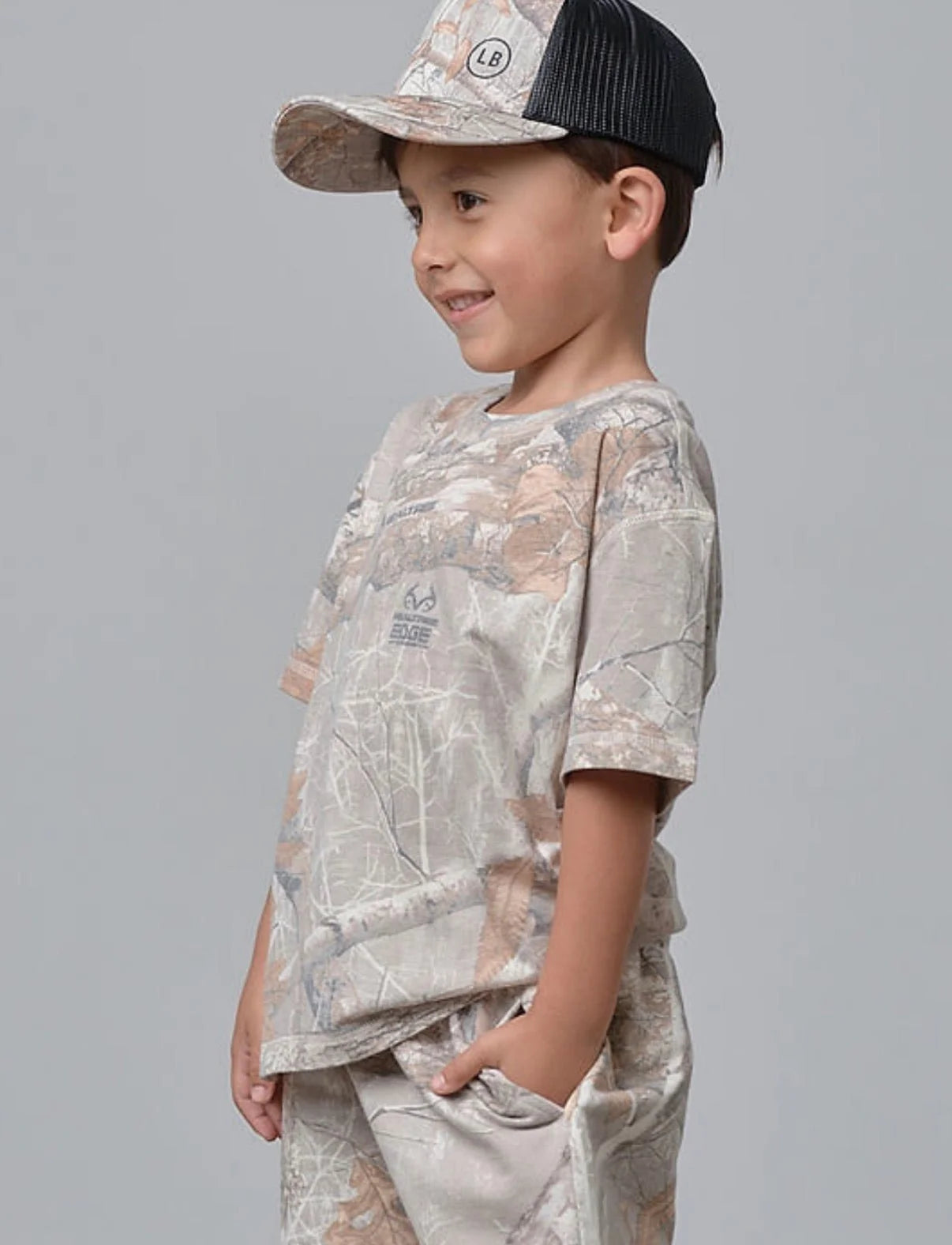 Boxy Tee | Edge Colors Driftwood Camo