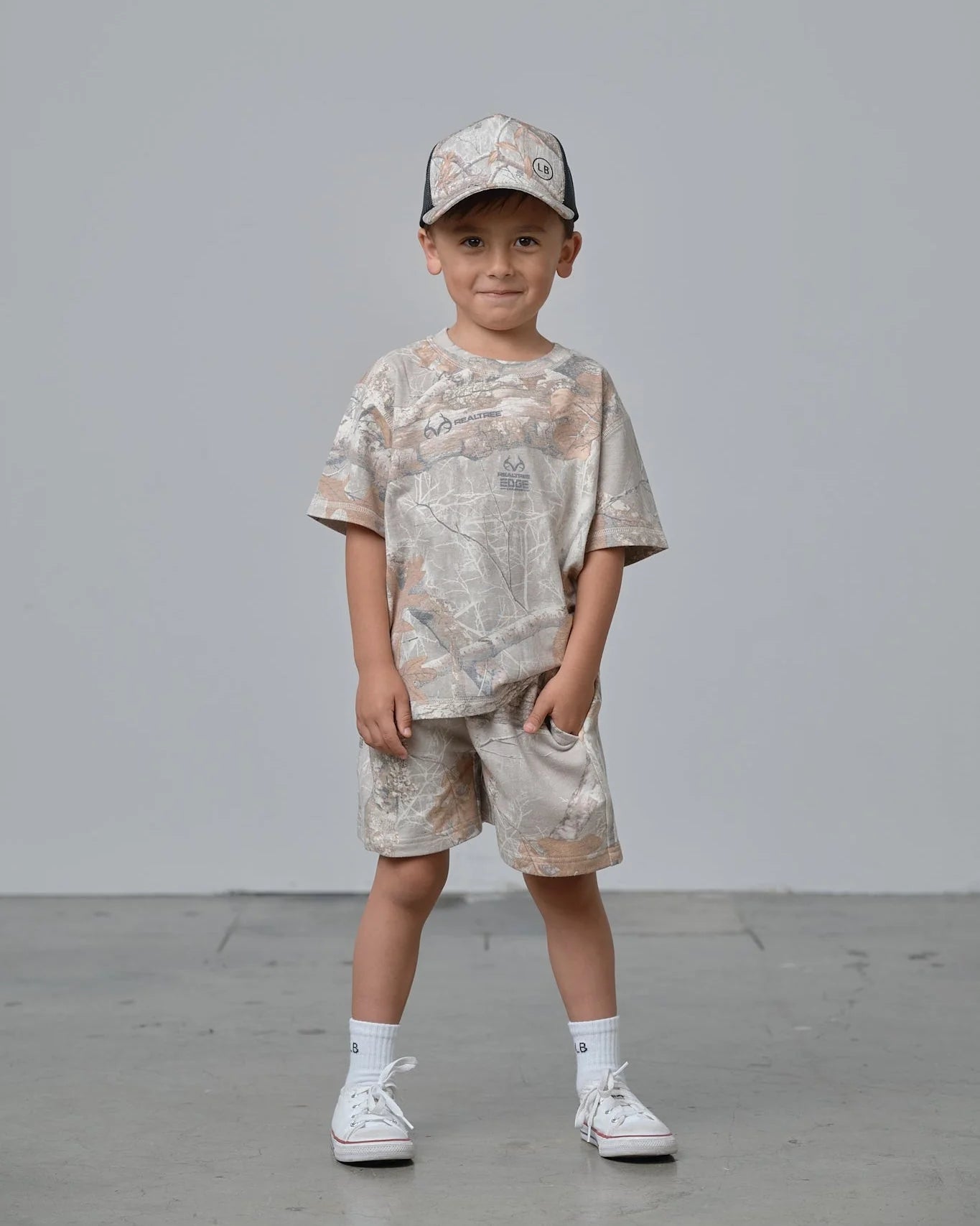 Boxy Tee | Edge Colors Driftwood Camo
