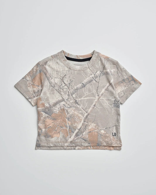 Boxy Tee | Edge Colors Driftwood Camo