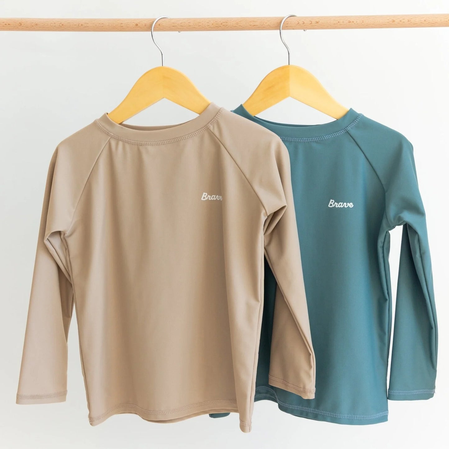 Long Sleeve Rash Guard | Taupe