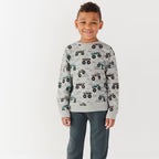Bamboo French Terry Pullover | Monster Trucks