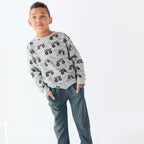 Bamboo French Terry Pullover | Monster Trucks