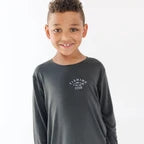 Long Sleeve Shirt | Fishing Club Midnight Charcoal