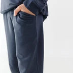 Bamboo French Terry Joggers | Dark Navy