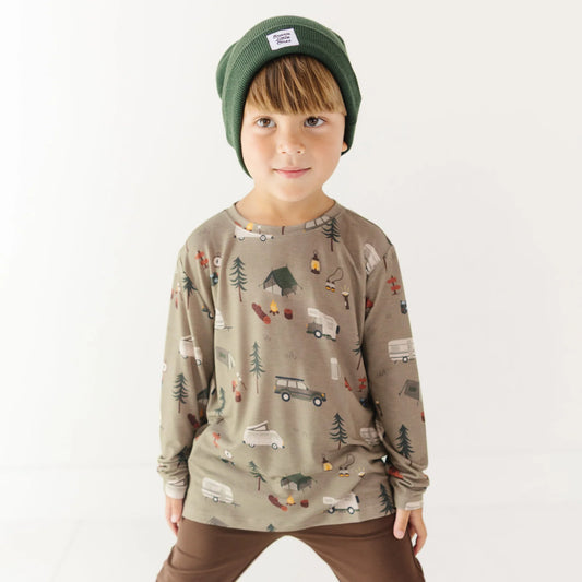 Long Sleeve Shirt | Happy Camper