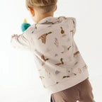 Mallard Duck Bamboo French Terry Pullover