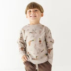 Mallard Duck Bamboo French Terry Pullover