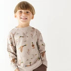 Mallard Duck Bamboo French Terry Pullover