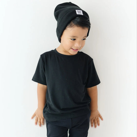 Solid Bamboo Tee | Black