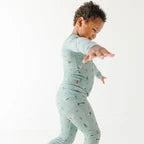 Bamboo Pajama Set | Mallards (Small Ribbed)