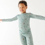 Bamboo Pajama Set | Mallards (Small Ribbed)