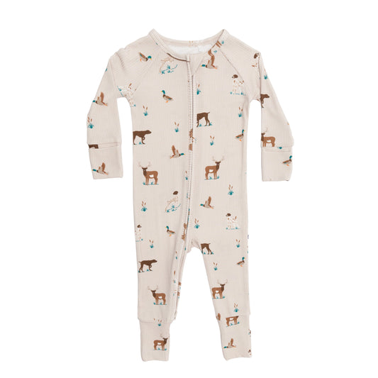 Bamboo Sleeper w/ Fold-Over Feet | Backcountry (Small Ribbed)