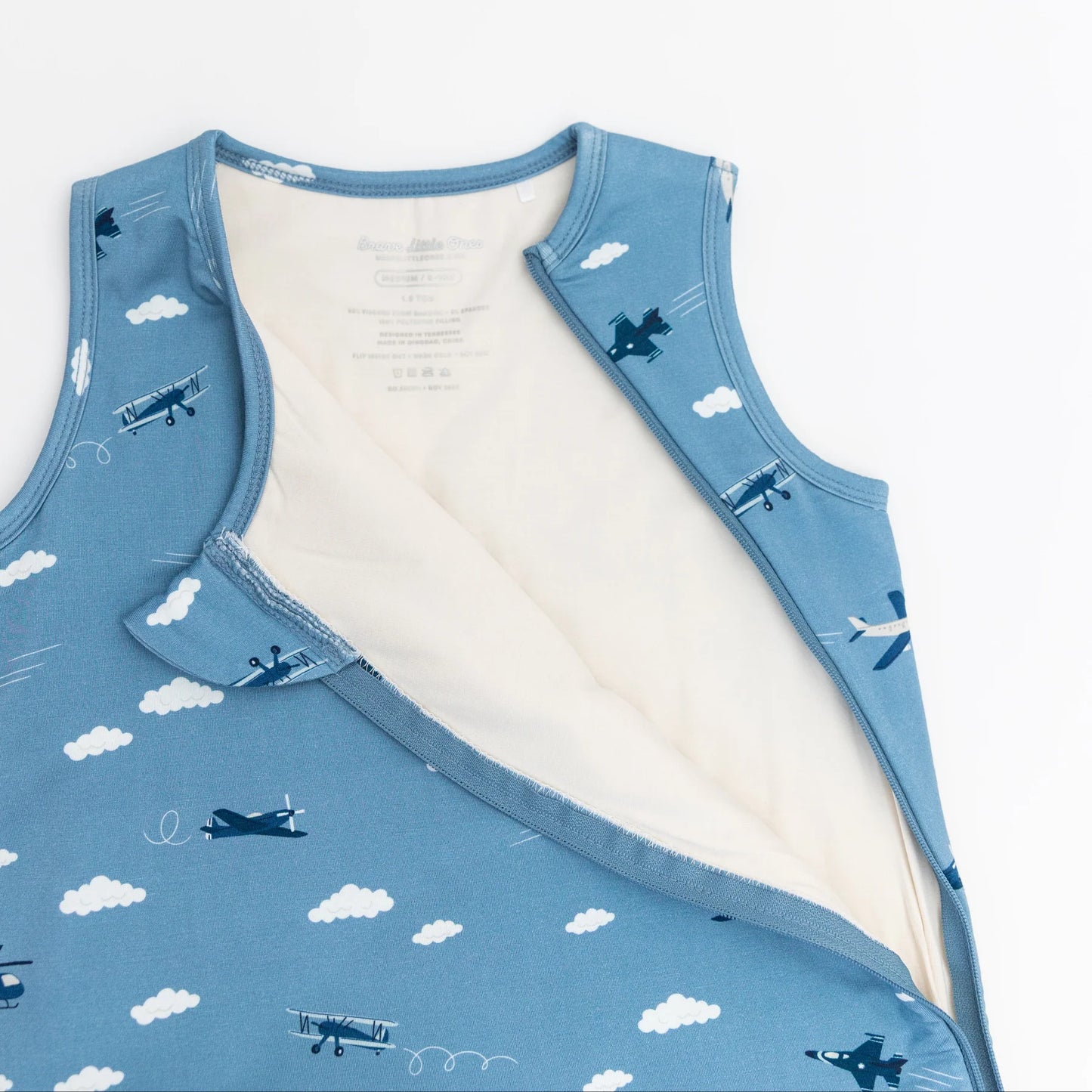 Bamboo Sleep Sack 1.0 | Take Flight Blue