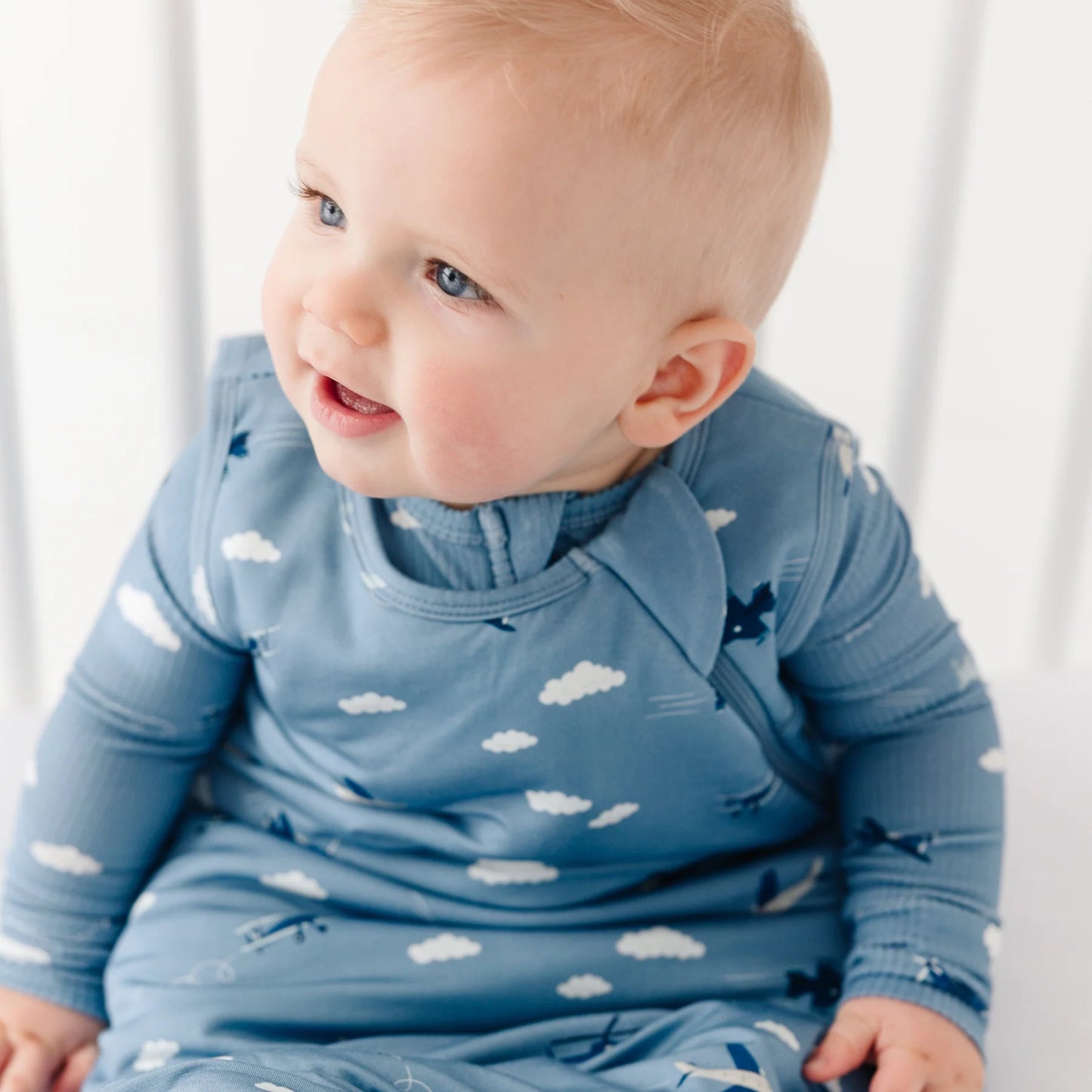 Bamboo Sleep Sack 1.0 | Take Flight Blue