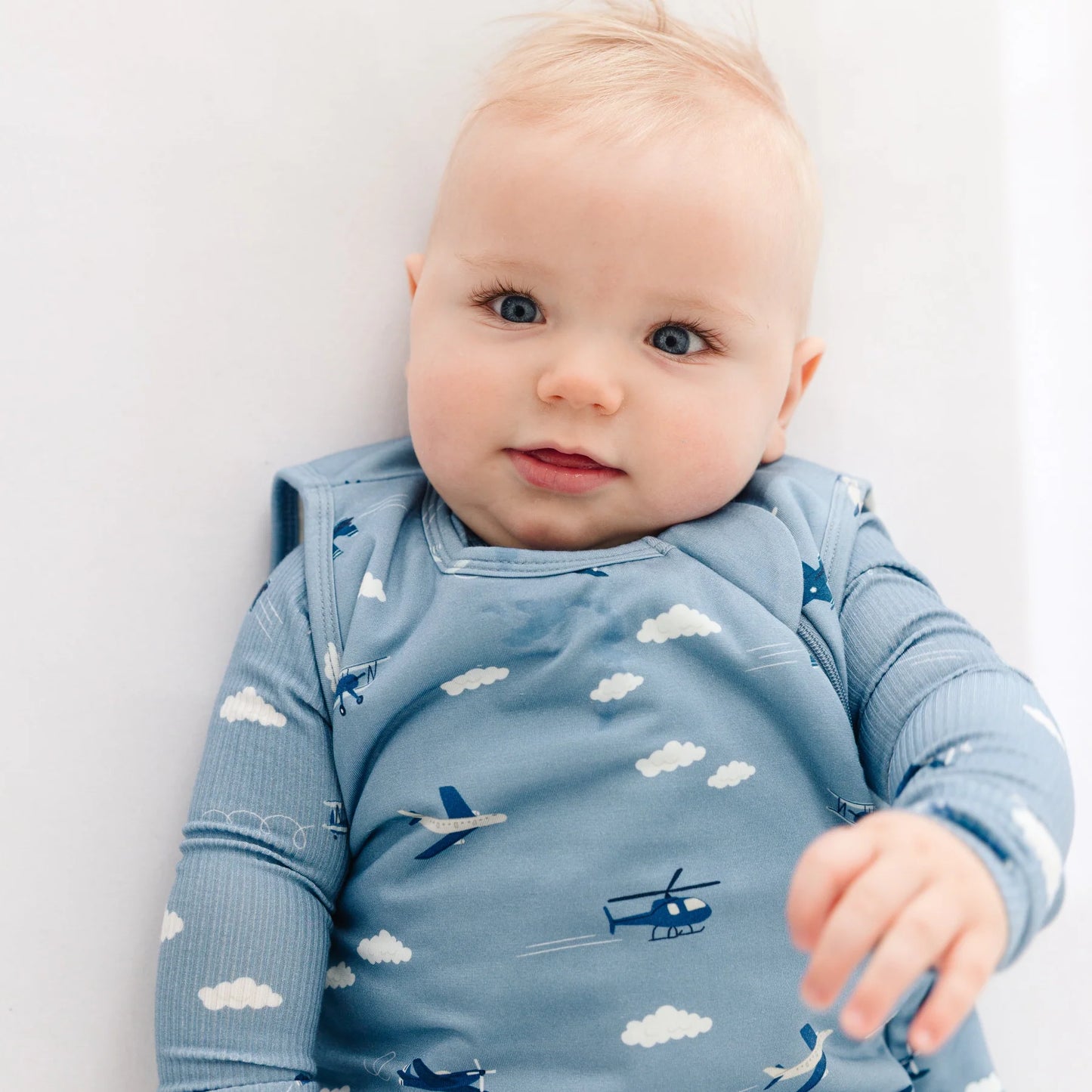 Bamboo Sleep Sack 1.0 | Take Flight Blue