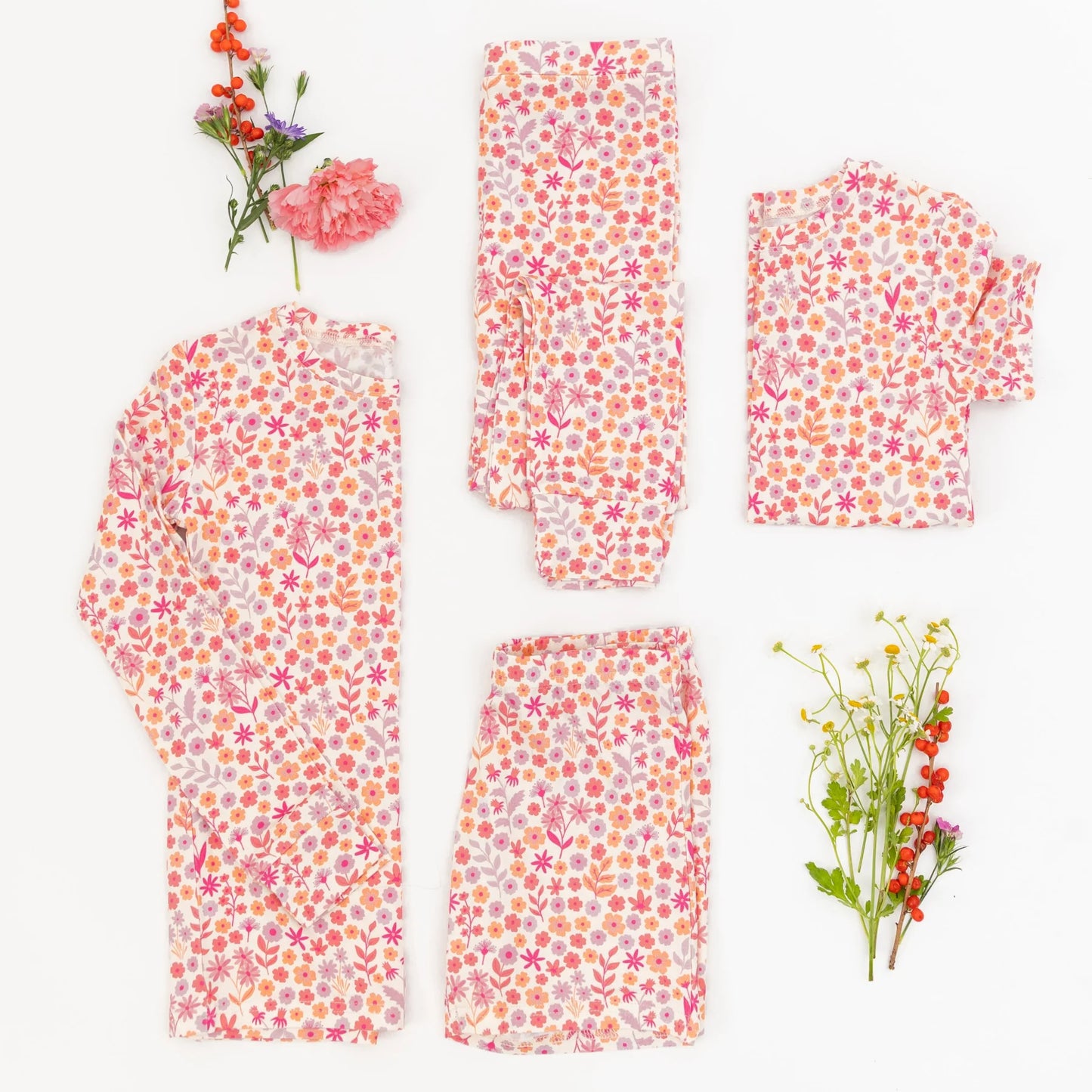 Bamboo Pajama Set | Spring Fields