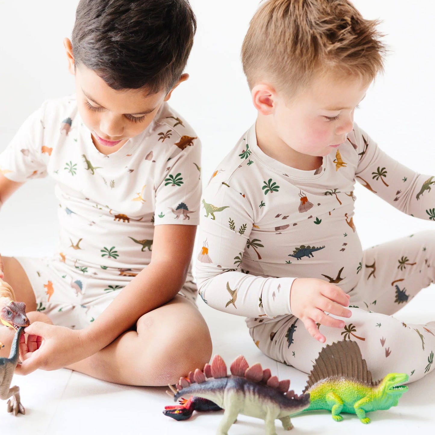 Bamboo Pajama Set | Prehistoric Dinosaurs