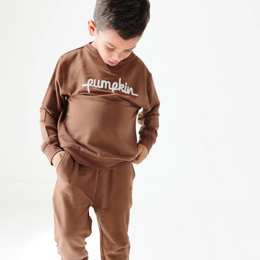 Bamboo French Terry Joggers | Pinecone