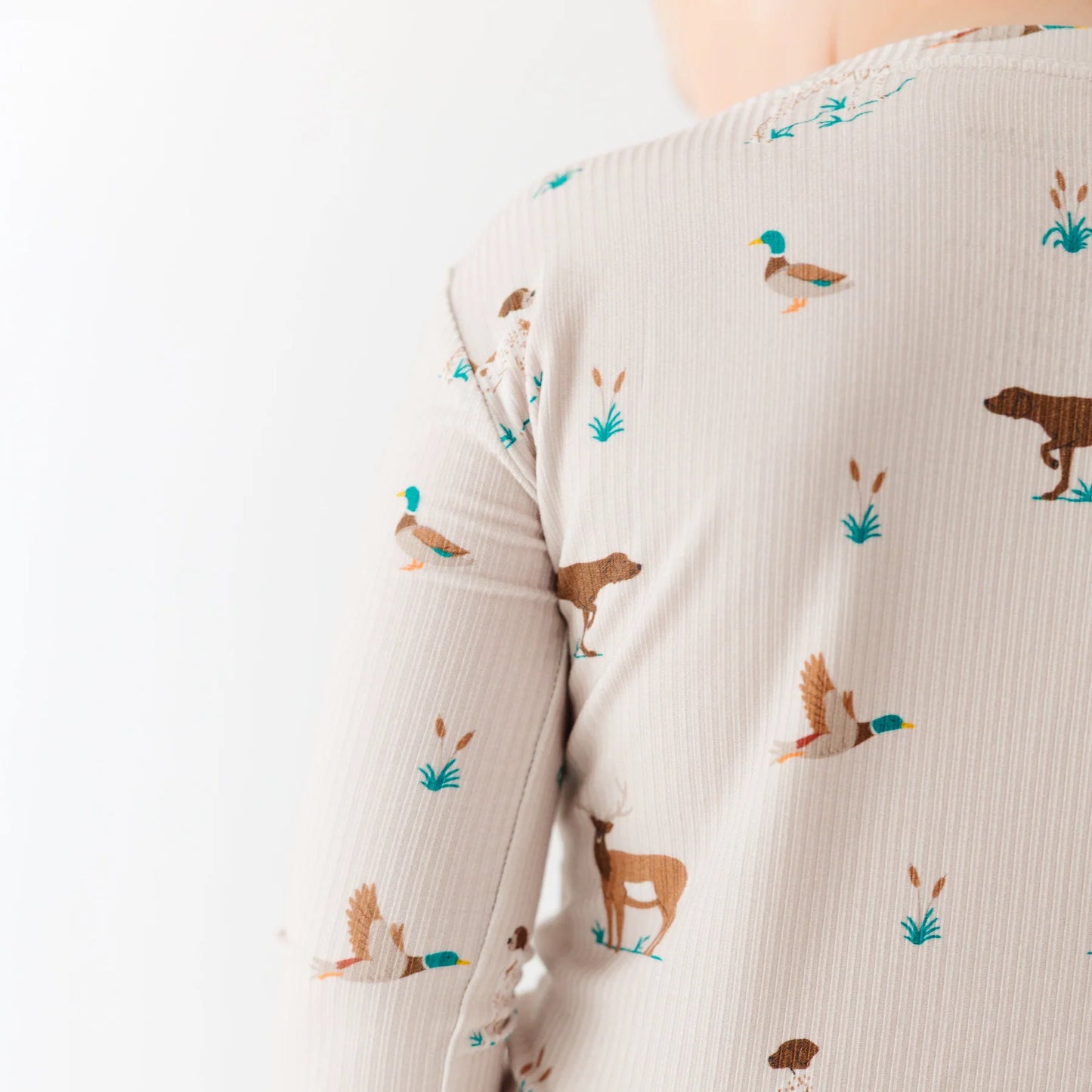 Bamboo Pajama Set | Backcountry (Small Ribbed)
