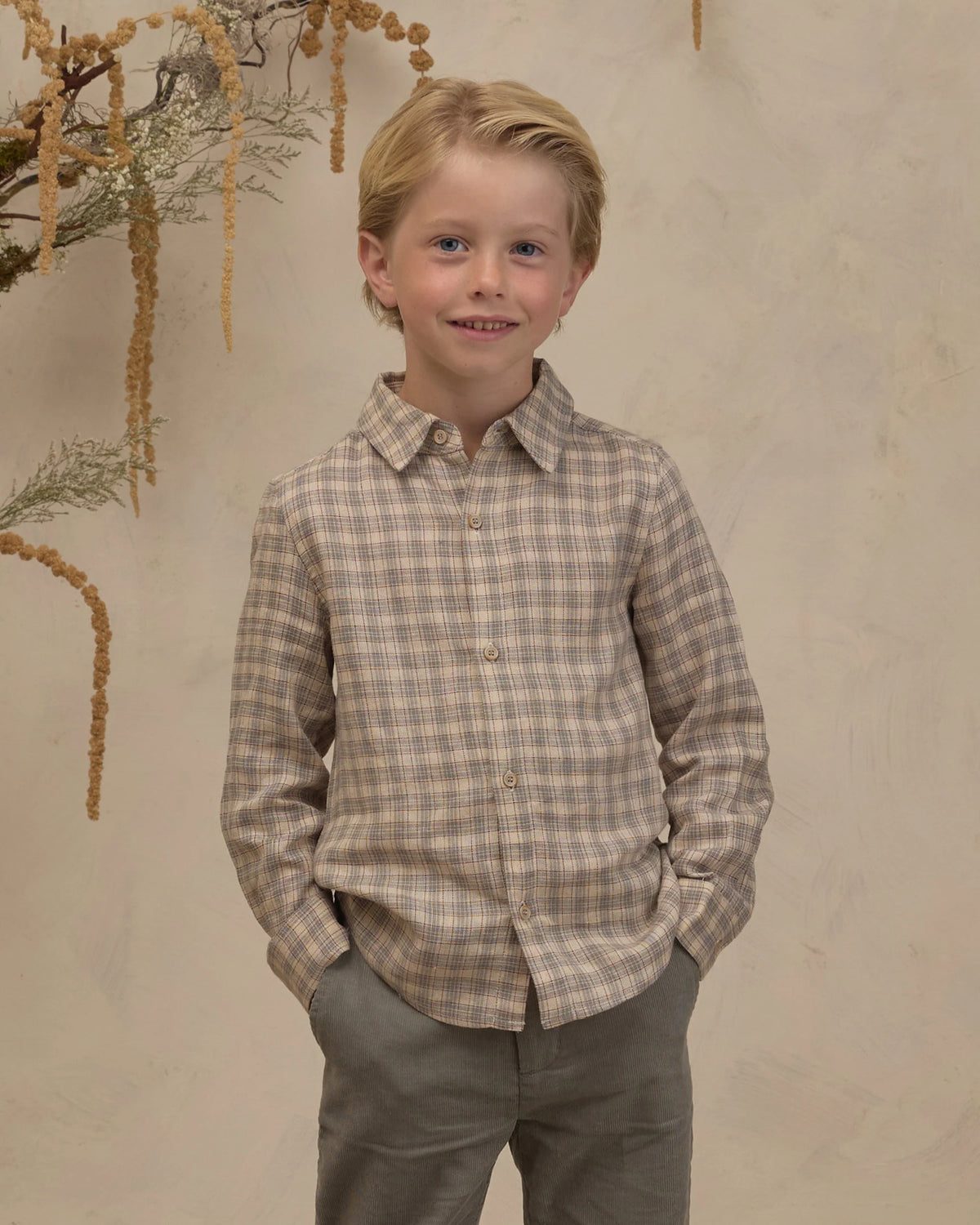 Harrison Button Down | Fall Plaid