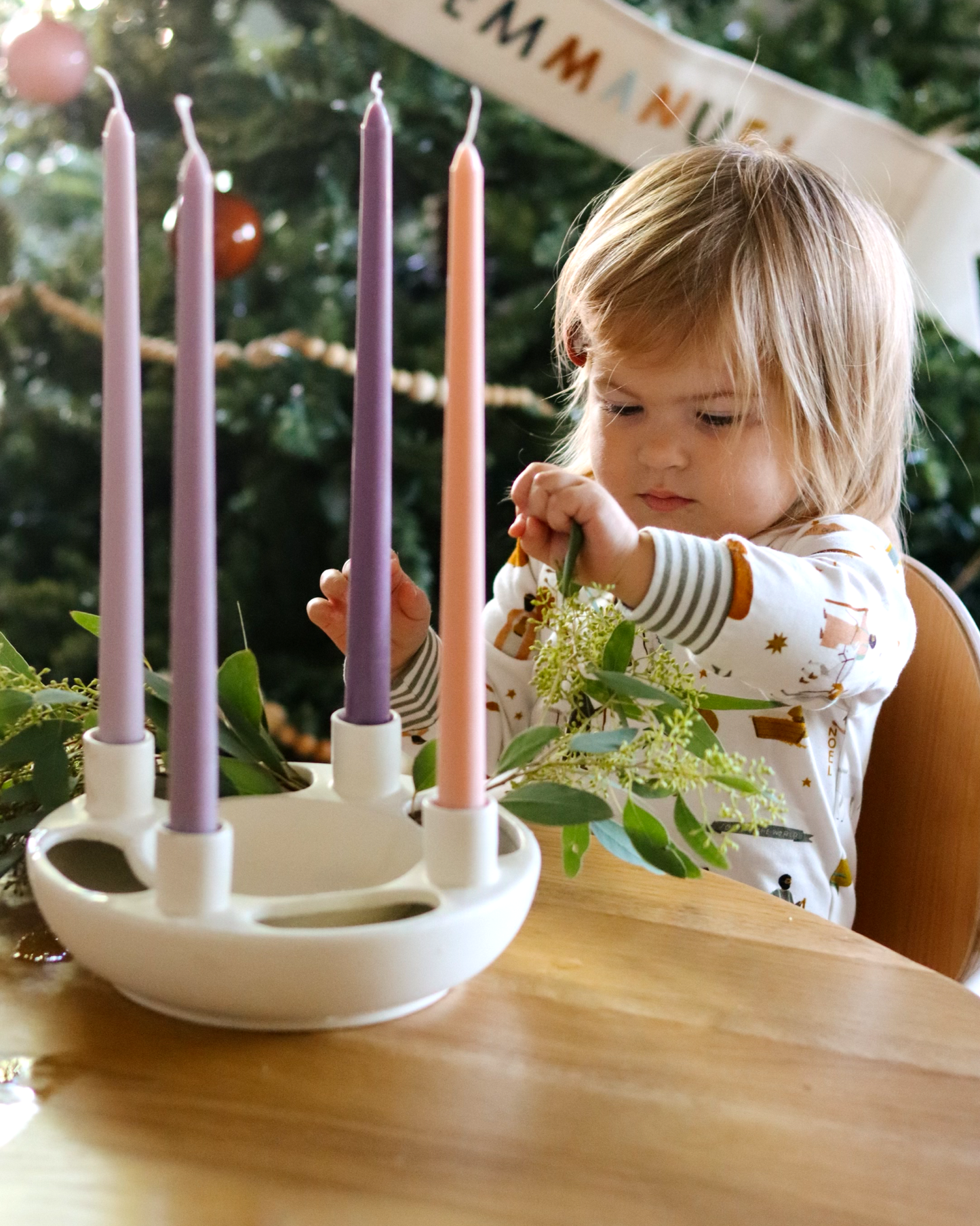 Advent Soy Candles