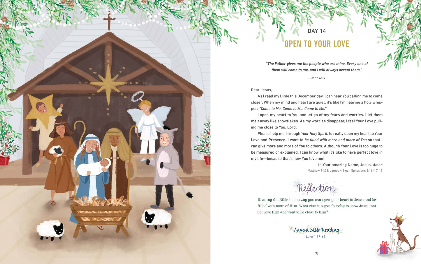 Jesus Listens For Christmas: 25 Prayers and Devotions for Kids