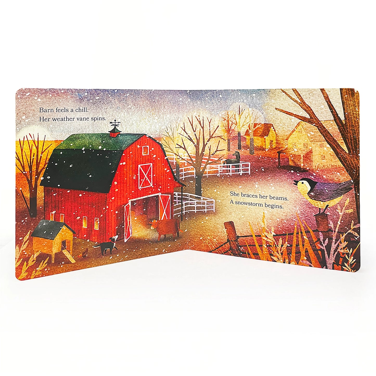 Barn in Winter: Safe and Warm on the Farm Board Book