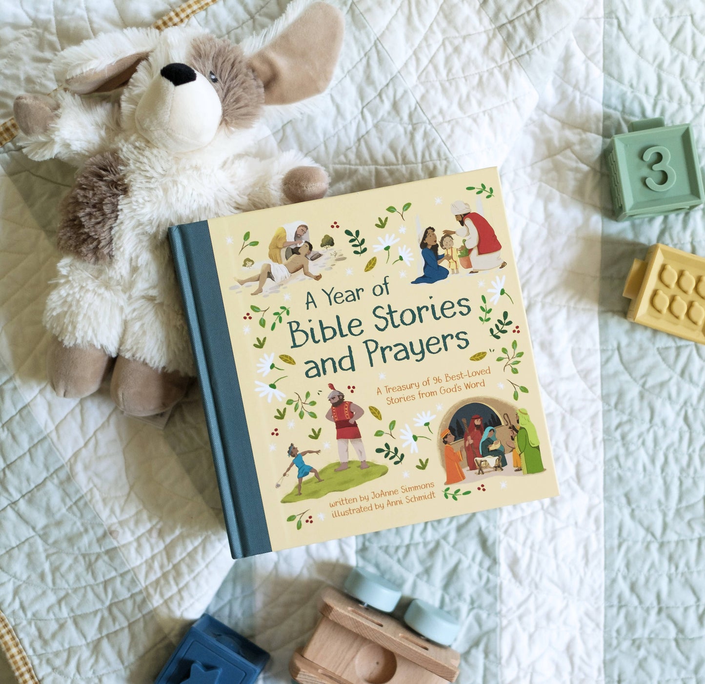 A Year of Bible Stories and Prayers | Hardcover Book