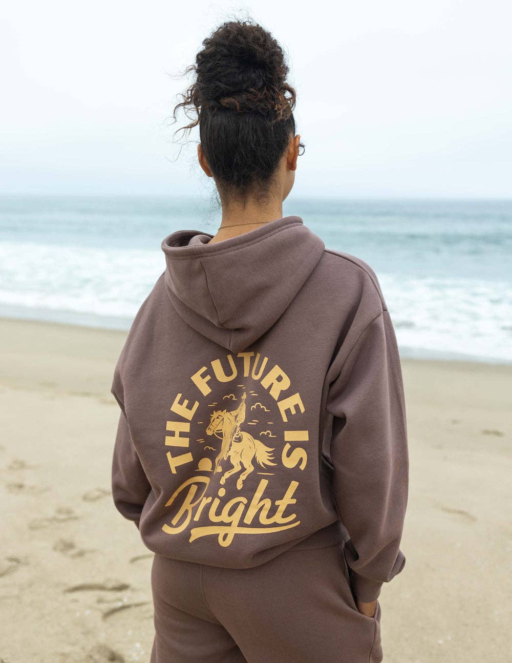 The Future Is Bright Rodeo Adult Hoodie