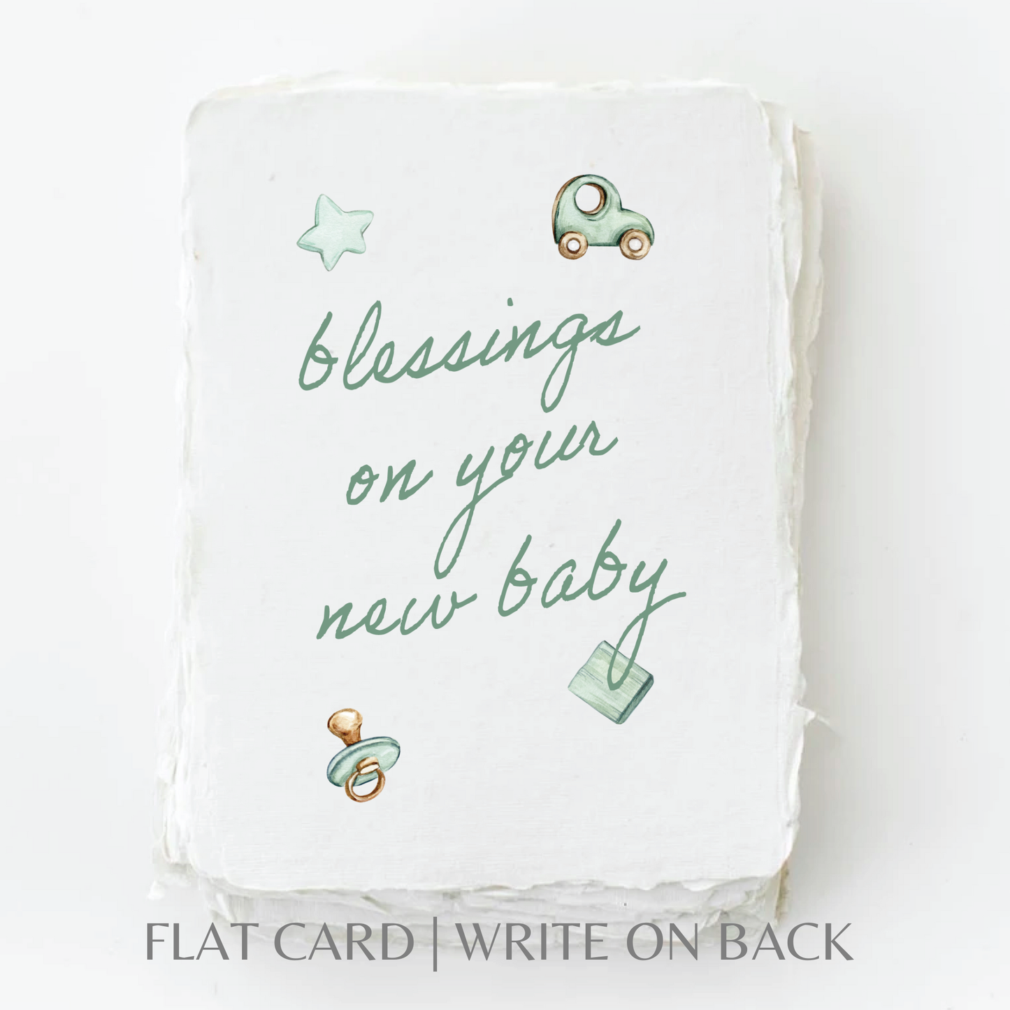 Blessings On Your New Baby | Religious/Christian Greeting Card