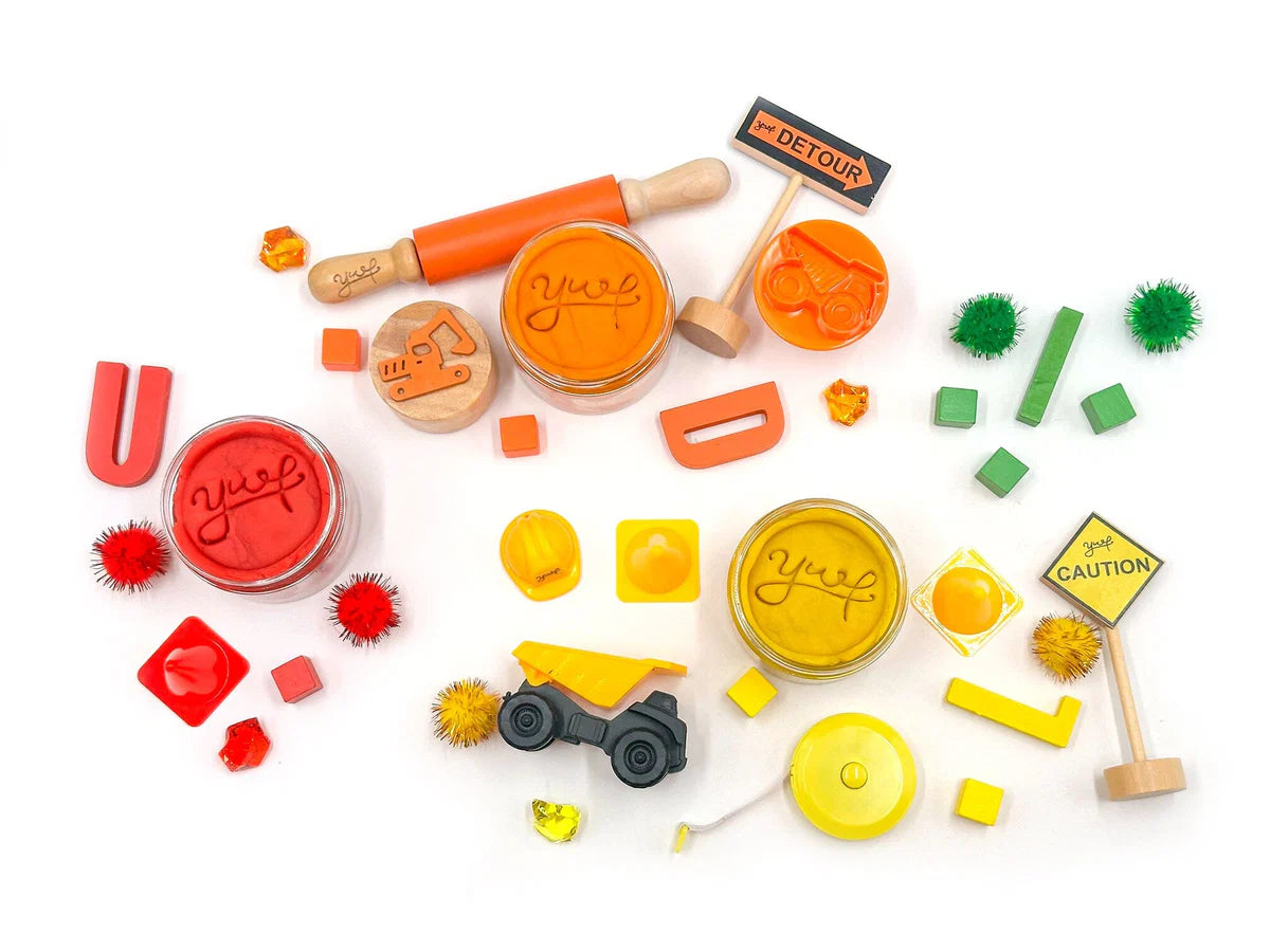 Construction Sensory Dough Bag
