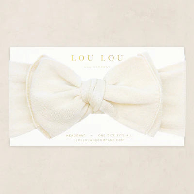 Knit Headband | Ivory