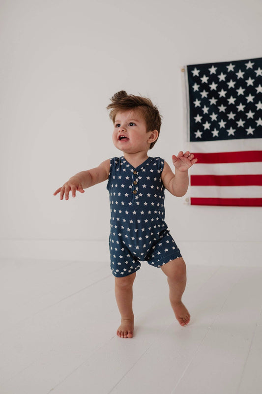 American Stars Sleeveless Romper