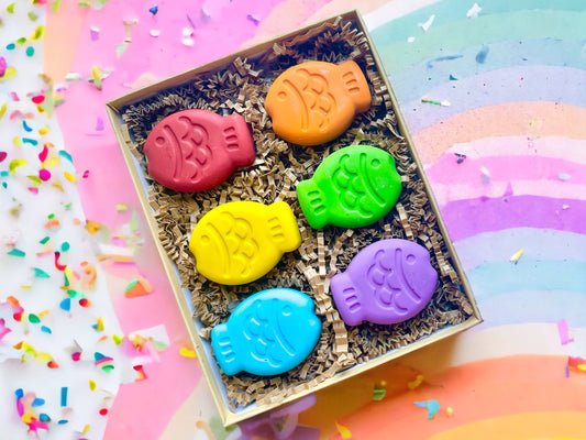 Fish Crayons Deluxe Gift Box