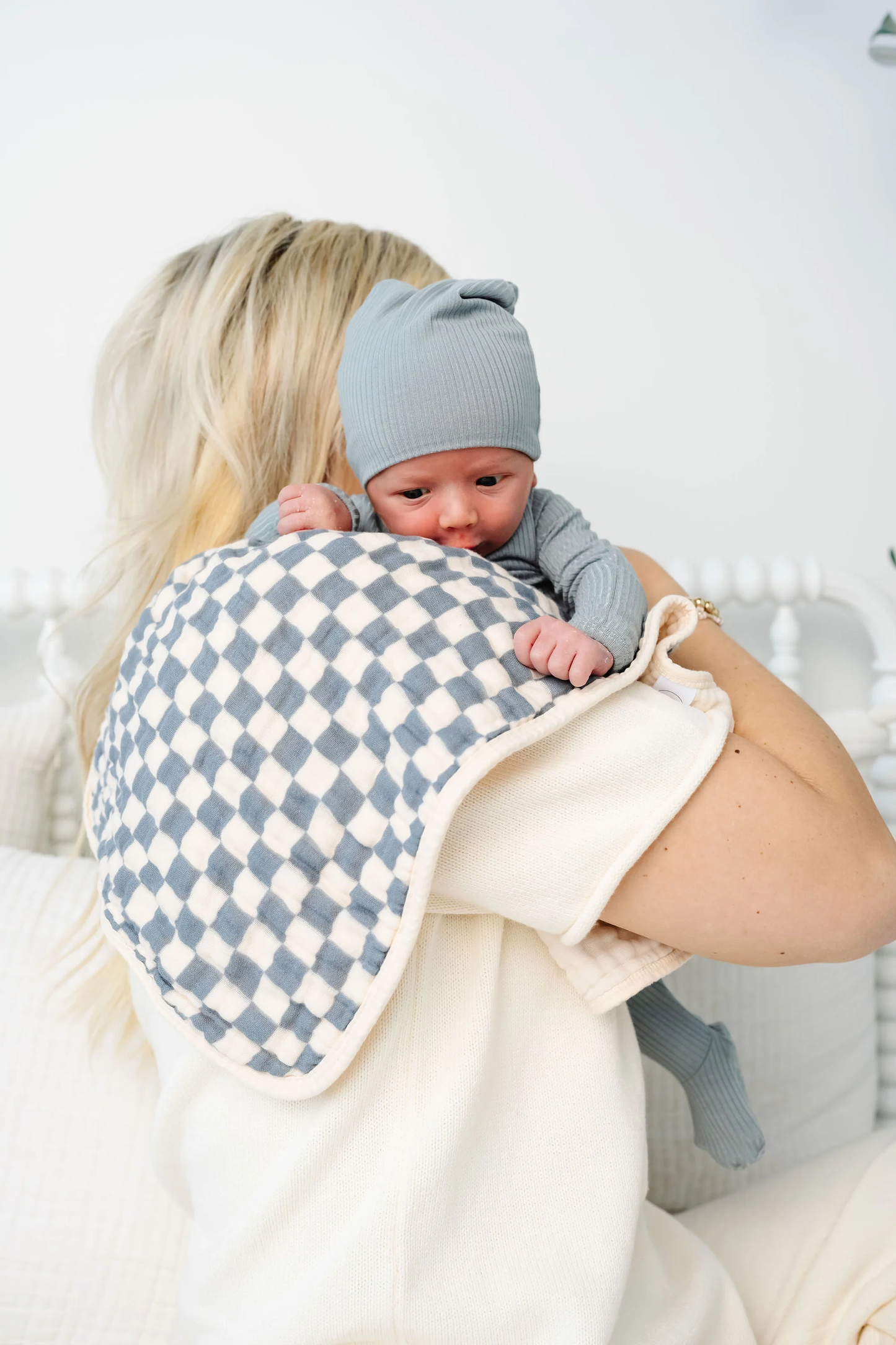 Cloud Muslin Burp Cloth 2 Packs | Miles + Cream