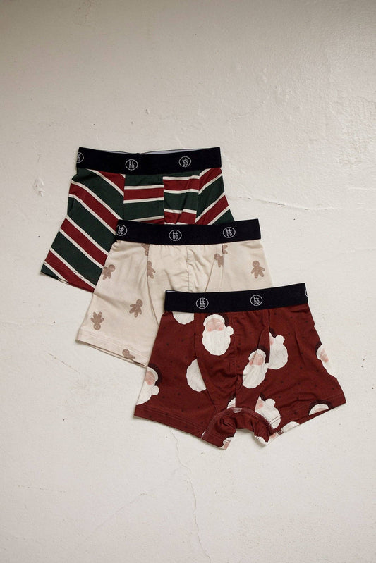 Bamboo Boxers (3 Pack) | Holiday