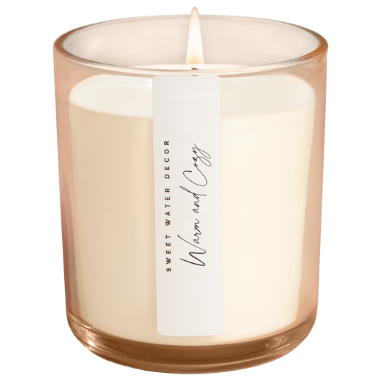 Warm and Cozy Soy Candle | 12 oz