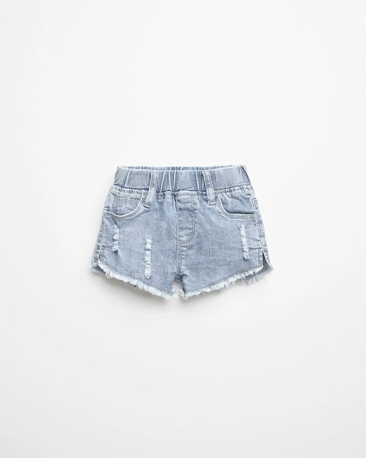 Denim Shorties | Light Wash