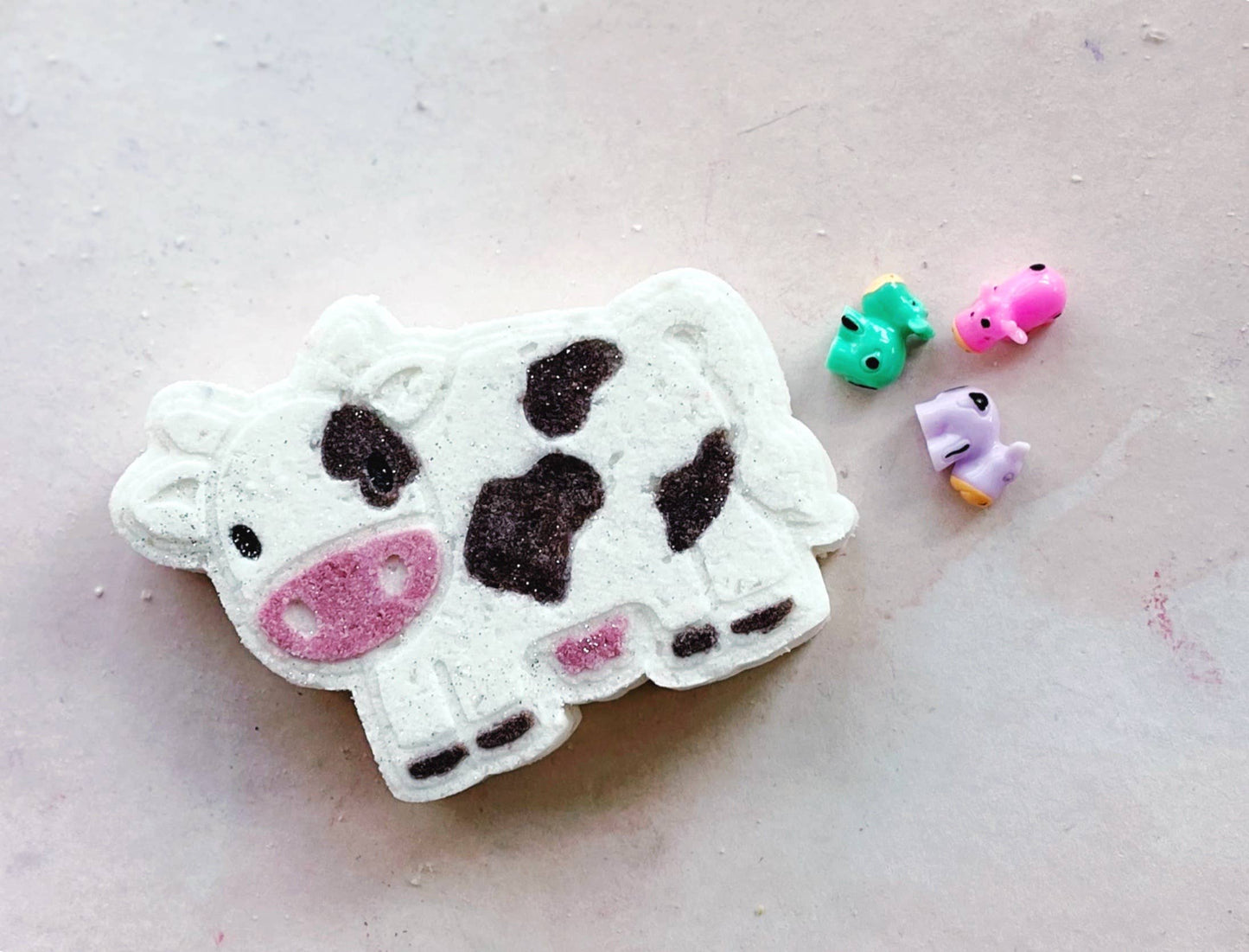 Cow Bath Bomb - with toy!