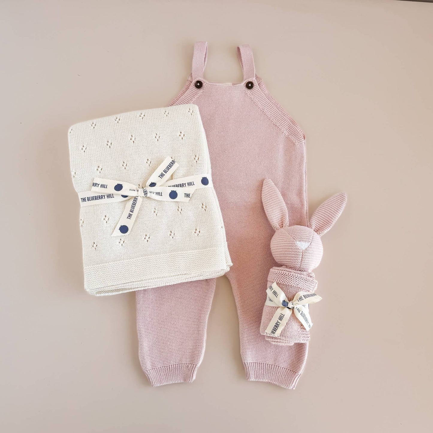 Organic Cotton Heirloom Pique Blanket | Cream